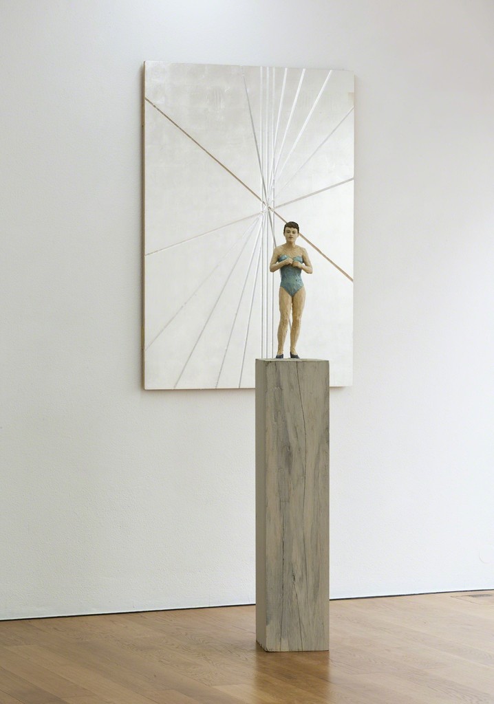Installation view Stephan Balkenhol at Galerie Rüdiger Schöttle, 2015.
Photo: Wilfried Petzi. Installation view Stephan Balkenhol at Galerie Rüdiger Schöttle, 2015.
Photo: Wilfried Petzi.