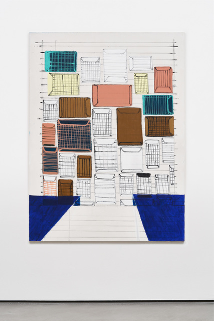 Antje Zeiher, ‘untitled’, 2019, Painting, Acrylic on canvas, Galerie Judith Andreae