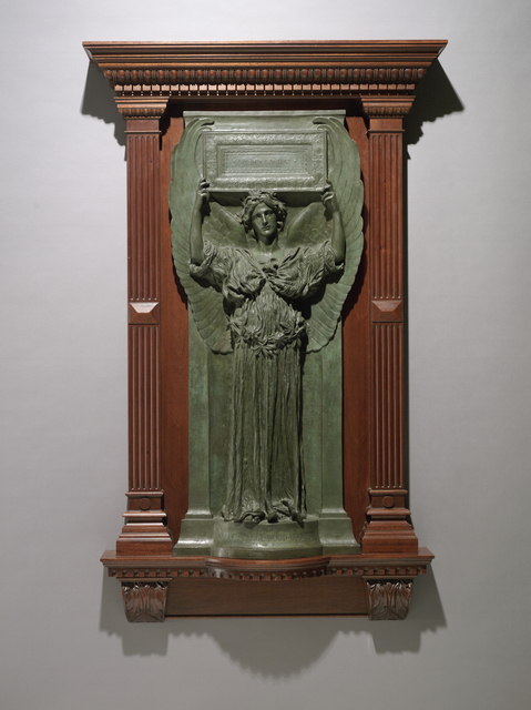 Augustus Saint-Gaudens, ‘Amor Caritas’, Modeled 1898; cast probably 1898, Sculpture, Bronze, lost wax cast, Seattle Art Museum