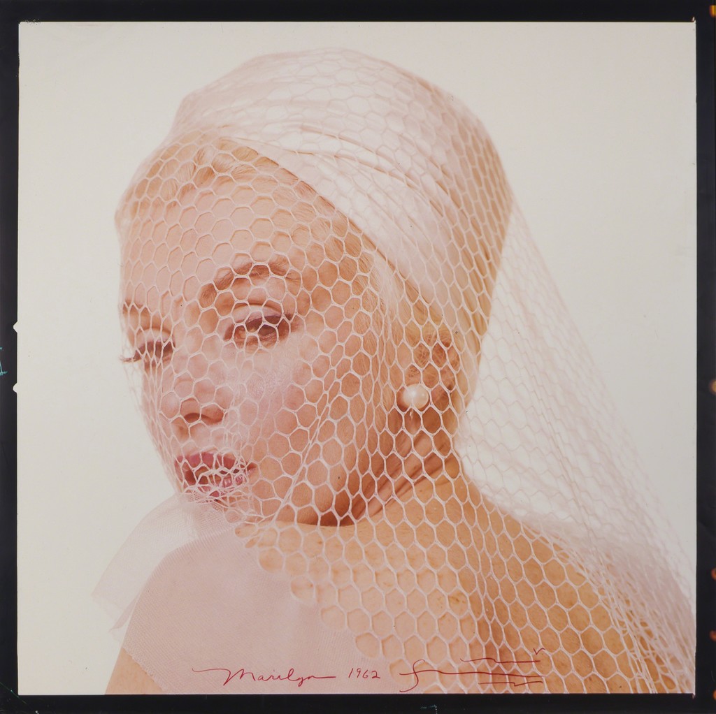 Bert Stern Marilyn Monroe Behind A White Veil From The Last Sitting For Vogue 1962 Printed 1001