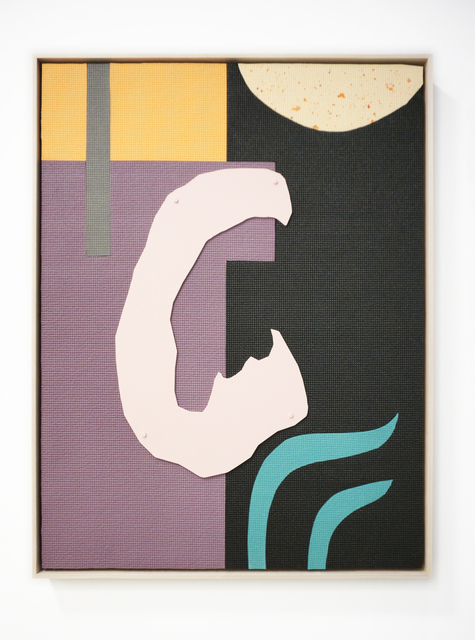 Alex Ebstein, ‘Capsule 2’, 2020, Mixed Media, Hand-cut PVC yoga mats, acrylic, enamel, aluminum and hardware on wood panel, VICTORI+MO CONTEMPORARY