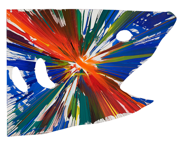 Damien Hirst, ‘Shark Spin Painting (Created at Damien Hirst Spin Workshop)’, 2009, Rago/Wright