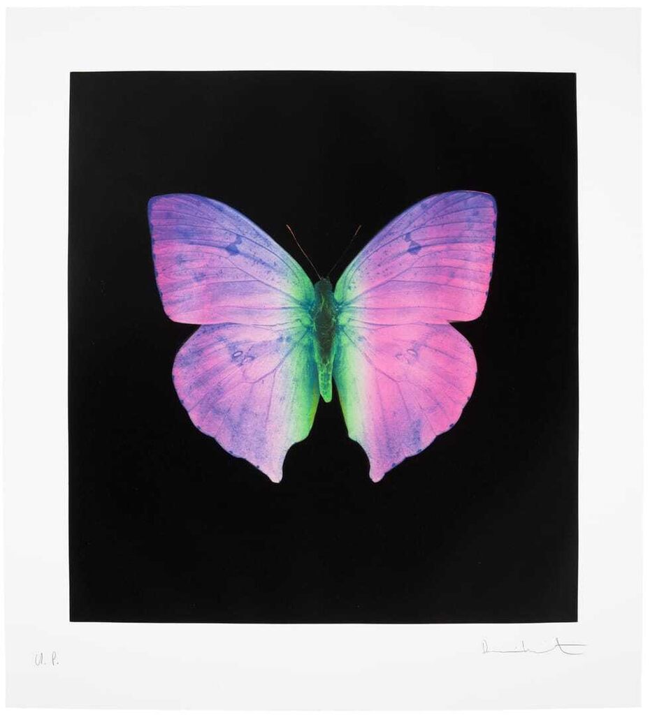 Damien Hirst - The Souls on Jacob's Ladder Take Their Flight (Unique)