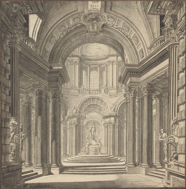Pierre Varin, ‘Interior of a Temple’, ca. 1750, National Gallery of Art, Washington, D.C.