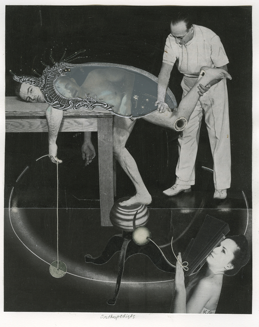 Ken Graves, ‘Orthopedists’, 2014, Mixed Media, Unique mixed media collage, ROSEGALLERY