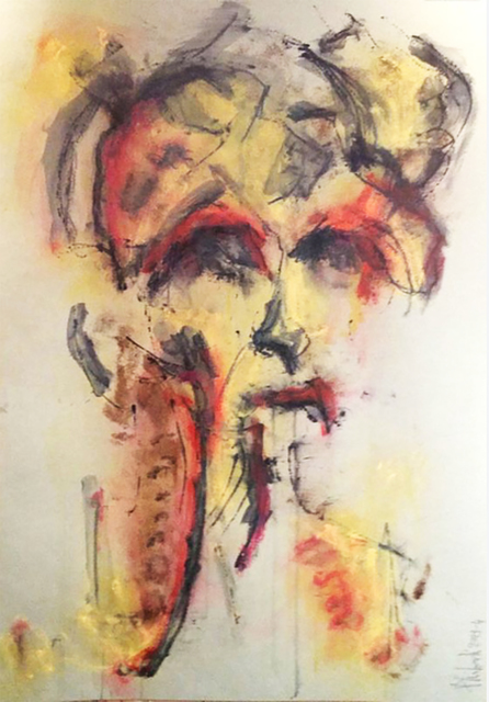 Phil, ‘Ego cannibale’, 2019, Galerie Libre Est L'Art