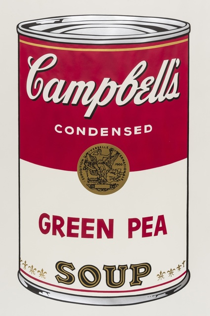 Andy Warhol, ‘Campell's Soup I. Green Pea (Feldman & Schellmann)’, 1968, Forum Auctions