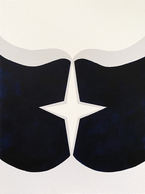 Nina Klein, ‘Temple’, 2020, Drawing, Collage or other Work on Paper, Acrylic collage on paper, Uncommon Beauty Gallery