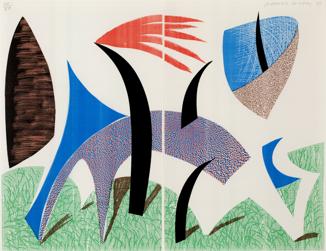 David Hockney, ‘Diptychon’, 1989, RAW Editions