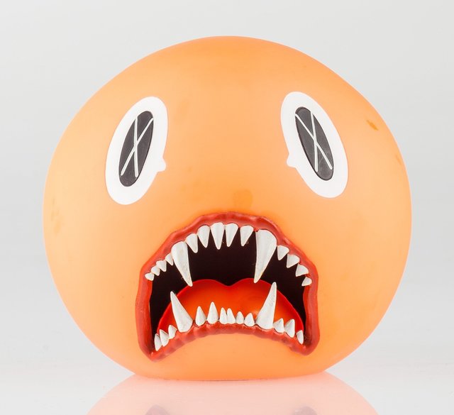 KAWS, ‘Cat Teeth Bank (Orange)’, 2007, Heritage Auctions