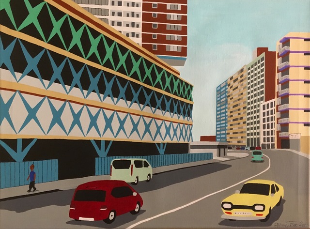Don Hammontree, ‘South Beach, Durban, South Africa’, 2019, Clyde Hogan Fine Art