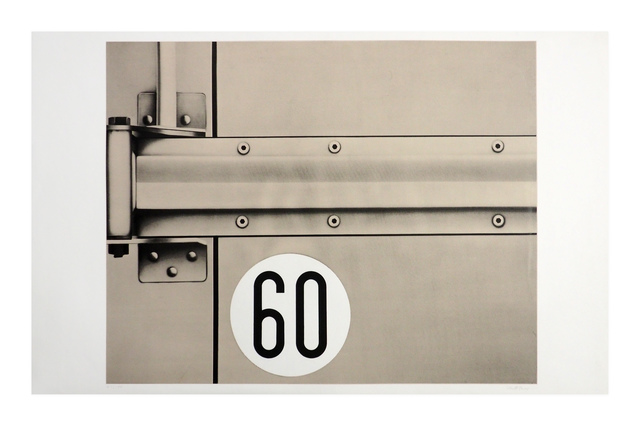 Peter Klasen, ‘60 km/h’, 1975, Print, Serigraph, Kunzt Gallery