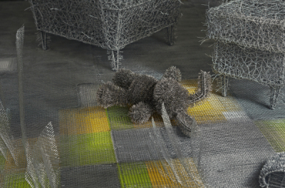 Zhou Jie 周洁, ‘Wonderful Plan (Part) ’, 2015, Installation, Steel Wire, Beijing Art Now Gallery