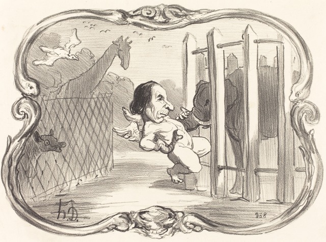 Honoré Daumier, ‘Les Malheurs du chimiste Dumas’, 1851, National Gallery of Art, Washington, D.C.