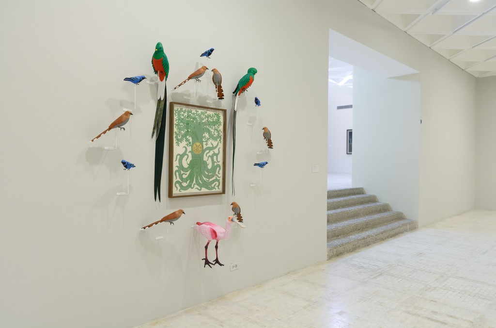 Installation view of "Special Project: Eduardo Sarabia. Celebrations and Other Feathered Serpent" at Museo Tamayo, Mexico City (2016). © Paolo Montalvo. Courtesy of Museo Tamayo Installation view of "Special Project: Eduardo Sarabia. Celebrations and Other Feathered Serpent" at Museo Tamayo, Mexico City (2016). © Paolo Montalvo. Courtesy of Museo Tamayo