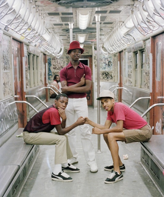 Jamel Shabazz, ‘Trio, Brooklyn, NY ’, 1980, Photography, Chromogenic print, Galerie Bene Taschen