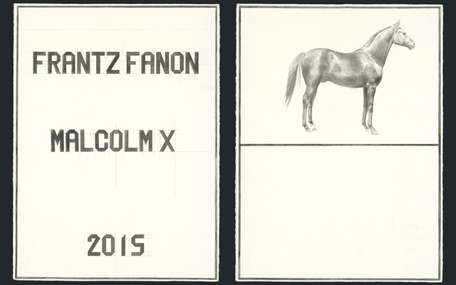 Sawangwongse Yawnghwe, ‘Frantz Fanon Malcolm X 2015’, 2015, TKG+