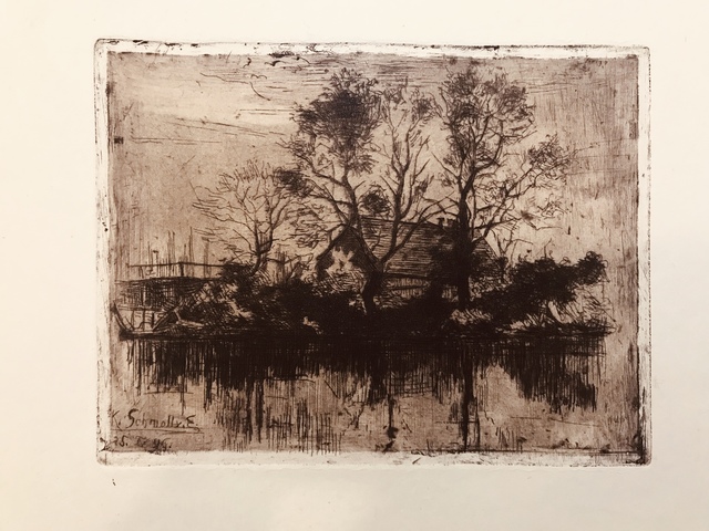 Karl Schmoll Von Eisenwerth, ‘No Title’, 1896, Print, Engraving on fine art paper, Collezionando Gallery