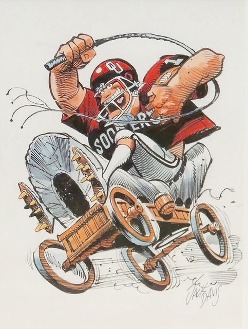 Jack Davis, Buffalo Bills Football Illustration (20th Century), Available for  Sale