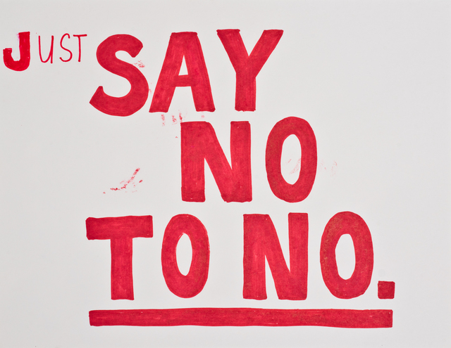 Jim Torok, ‘Just Say No’, 2015, Lora Reynolds Gallery
