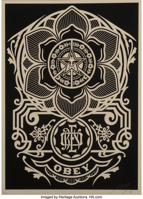 Shepard Fairey (OBEY), ‘Obey Flower’, 2006, Heritage Auctions
