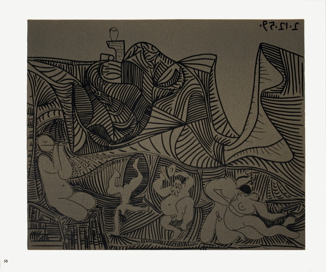 Pablo Picasso, ‘Bacchanale au Hibou’, 1962, ArtWise