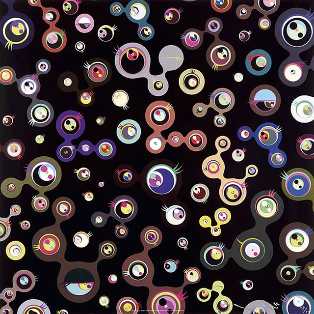 Takashi Murakami, ‘Jellyfish Eyes Black 5’, 2011, Dope! Gallery