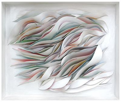 Acrylic on embossed cutouts
62X72X9cm
U$ 7000, Acrylic on embossed cutouts
62X72X9cm
U$ 7000,