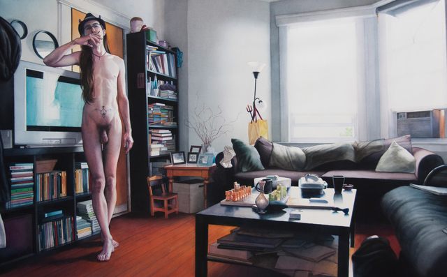 Reuben Negron, ‘Mick’, no date, Blue Spiral 1