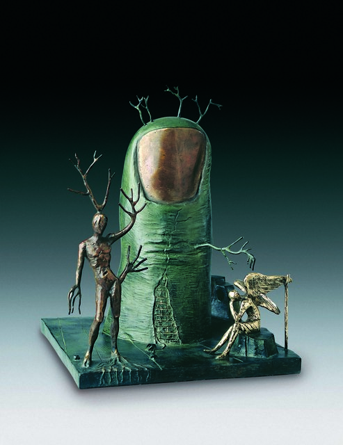 Salvador Dalí, ‘Vision Of The Angel’, 1977, Sculpture, Bronze lost wax process, Dali Paris