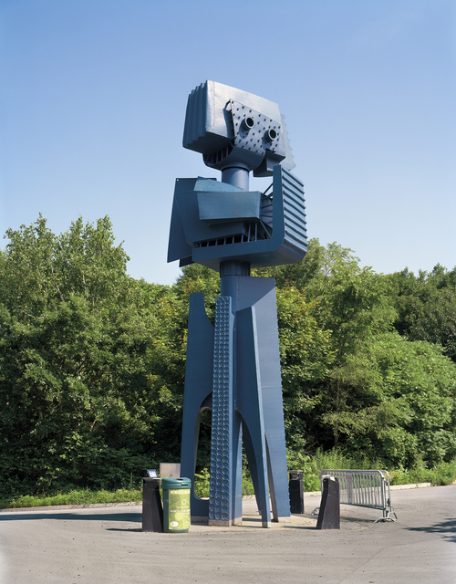 Jade Doskow, ‘Montreal 1967 World's Fair, "Man and His World," Yves Trudeau's Le Phare du Cosmos / Blue Robot’, 2015, Front Room Gallery