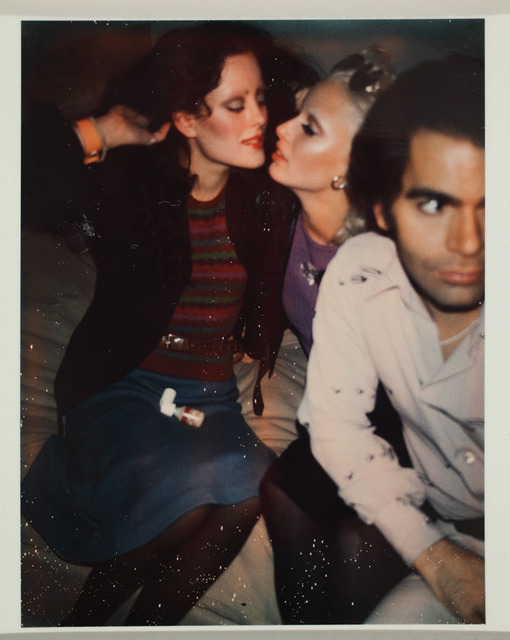 Andy Warhol, ‘Karl Lagerfeld, Jane Forth and Donna Jordan’, 1970, Photography, Polacolor Type 108, Frye Art Museum