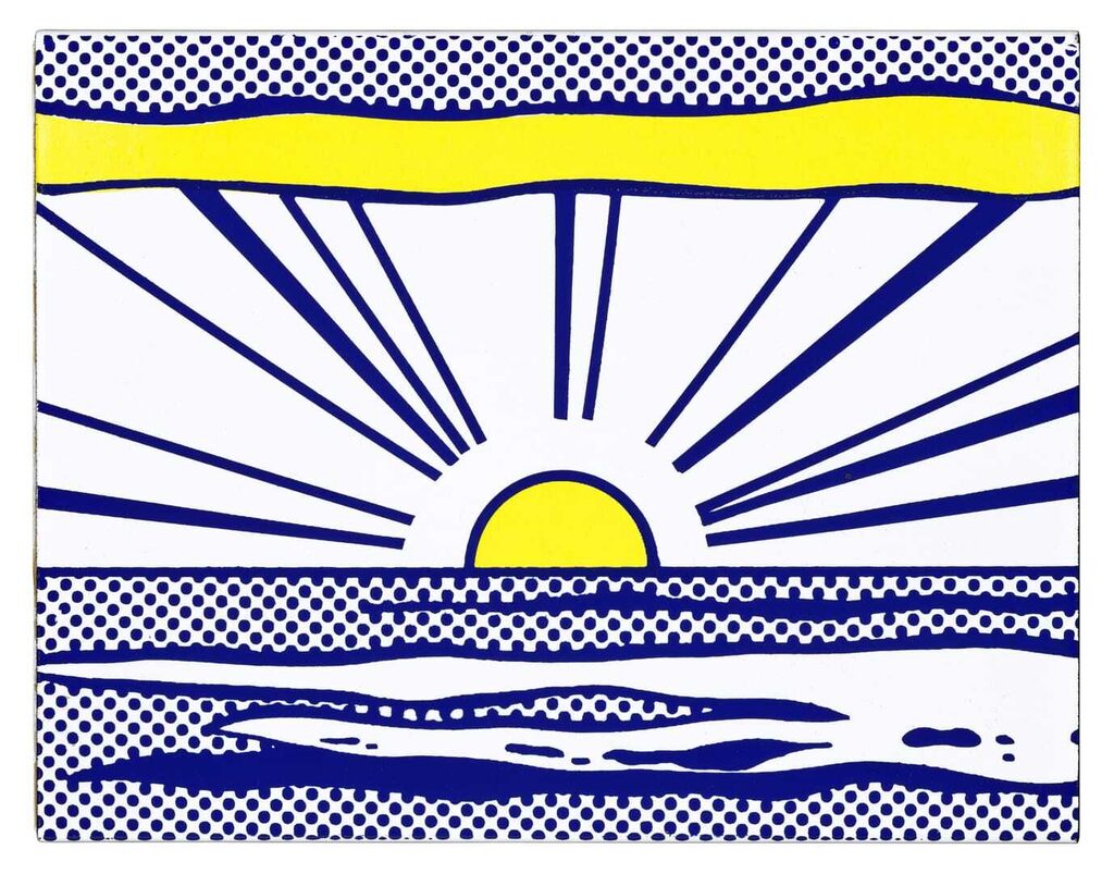 Roy Lichtenstein - Sunrise, from 7 Objects in a Box