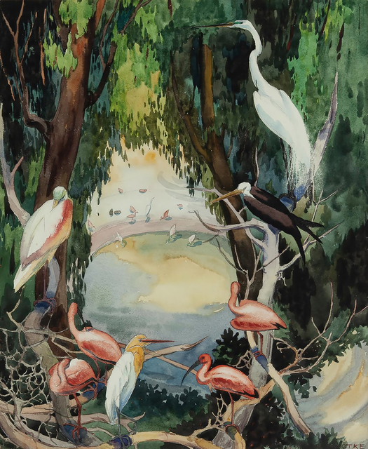 Jessie Arms Botke Botanical Wall Art: Prints, Paintings