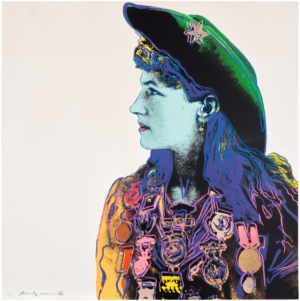 Andy Warhol - Annie Oakley, from Cowboys and Indians (F. & S. 378)