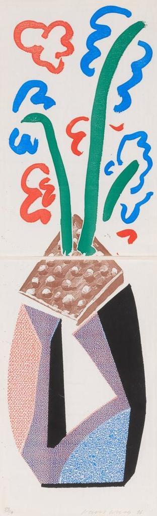 David Hockney - Red, Blue & Green Flowers (Museum of Contemporary Art, Tokyo 300)