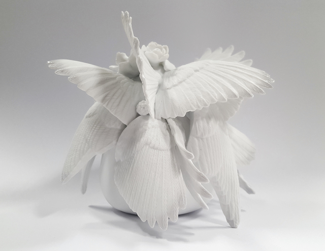 Ruth Ju-Shih Li, ‘White Fruit VII’, 2018, Sculpture, Porcelain, MAY SPACE