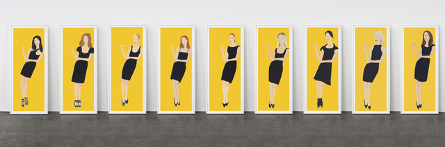 Alex Katz, ‘Black Dress’, 2015, Corridor Contemporary