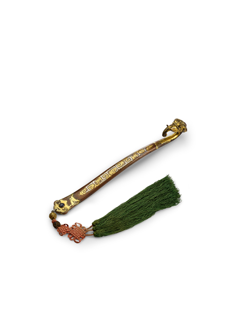 Ming Dynasty, ‘A parcel-gilt ruyi sceptre’, Ming Dynasty-early 15th century, Other, Parcel-gilt, Maria Kiang Chinese Art