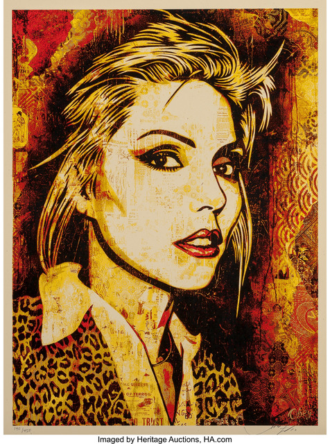 Shepard Fairey (OBEY), ‘Debbie Harry Canvas Print’, 2010, Heritage Auctions