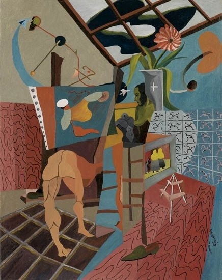 Charles Elmer Harris, ‘Studio B’, 1951, Dolan/Maxwell