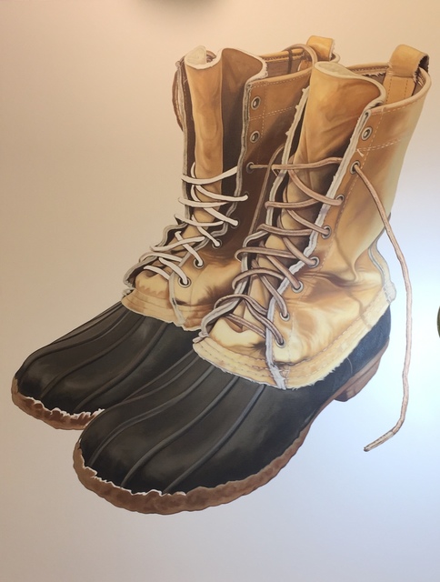 canvas bean boots