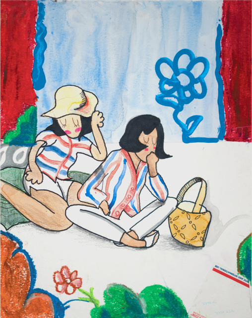 Danny Brown, ‘Se Preparo’, 2019, Painting, Mixed Media on Paper, Artspace Warehouse