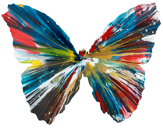 Damien Hirst, ‘Butterfly Spin Painting (Created at Damien Hirst Spin Workshop)’, 2009, Rago/Wright
