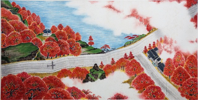 Lo Ch'ing 罗青, ‘秋光的速度The Speed of Autumn Light’, 2017, Art WeMe Contemporary Gallery