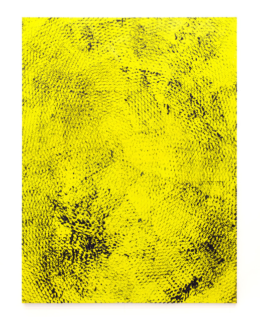 Expanded Metal Painting (yellow)