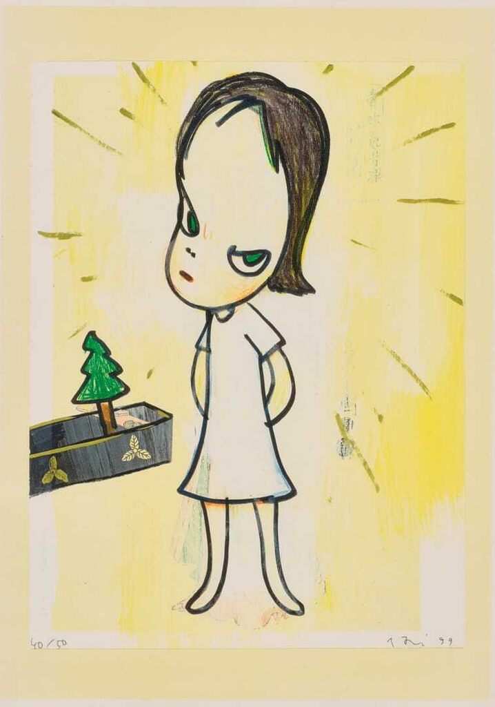 Yoshitomo Nara - Little Tannenbaum (In the Floating World)