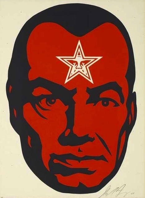 Shepard Fairey, ‘Big Brother 2’, 2001, Gregg Shienbaum Fine Art