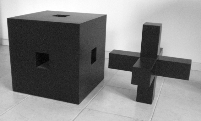Ewerdt Hilgemann, ‘'Cube Structure'’, ca. 1972, BorzoGallery