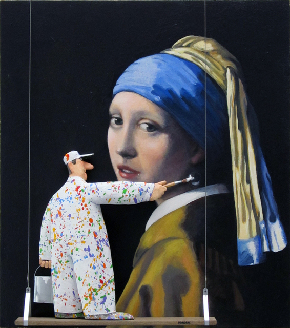 Stephen Hansen, ‘The Girl with the Pearl Earring (Vermeer)’, 2015, Zenith Gallery